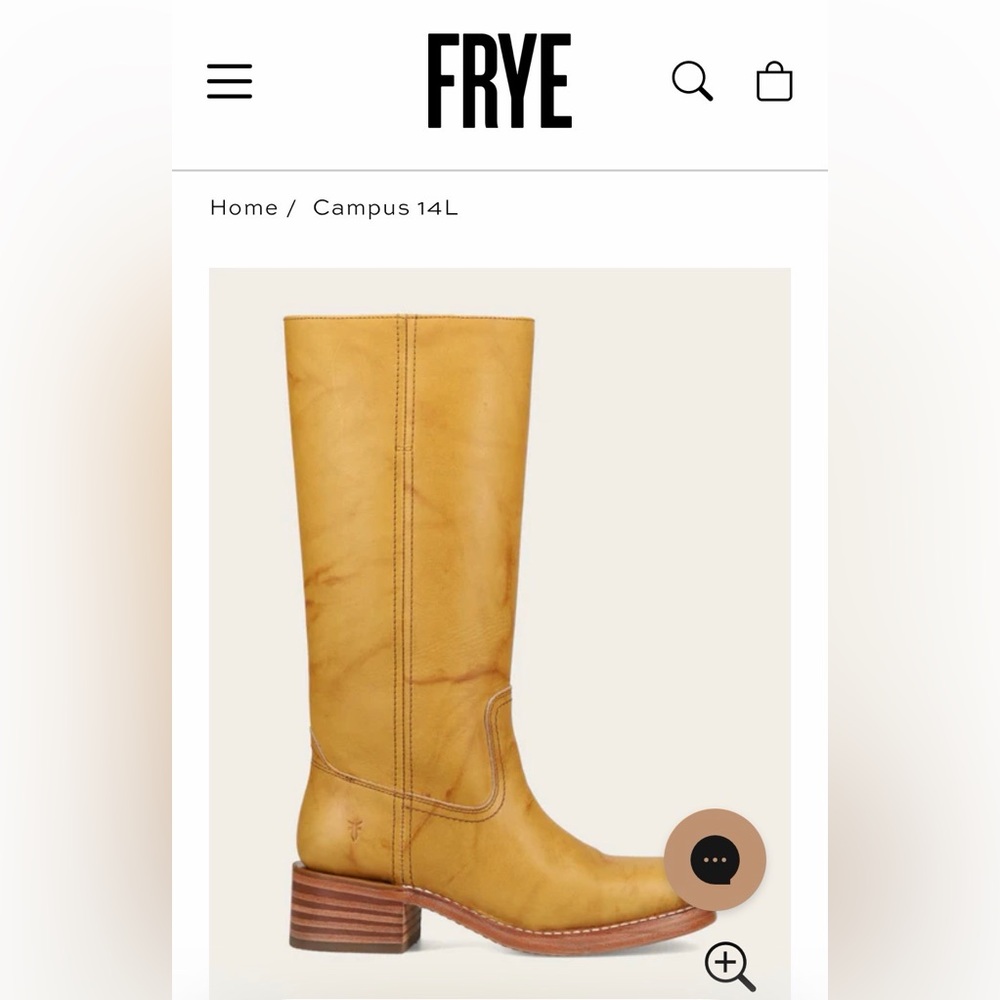 Frye Women's Campus 14L Boots
Banana - EUC size 8 1/2
